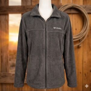 Columbia Charcoal Fleece Jacket
